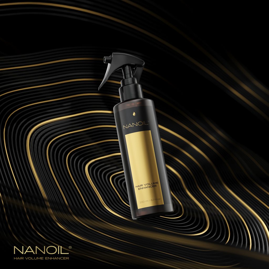 spray zwiększający objętość włosów Nanoil